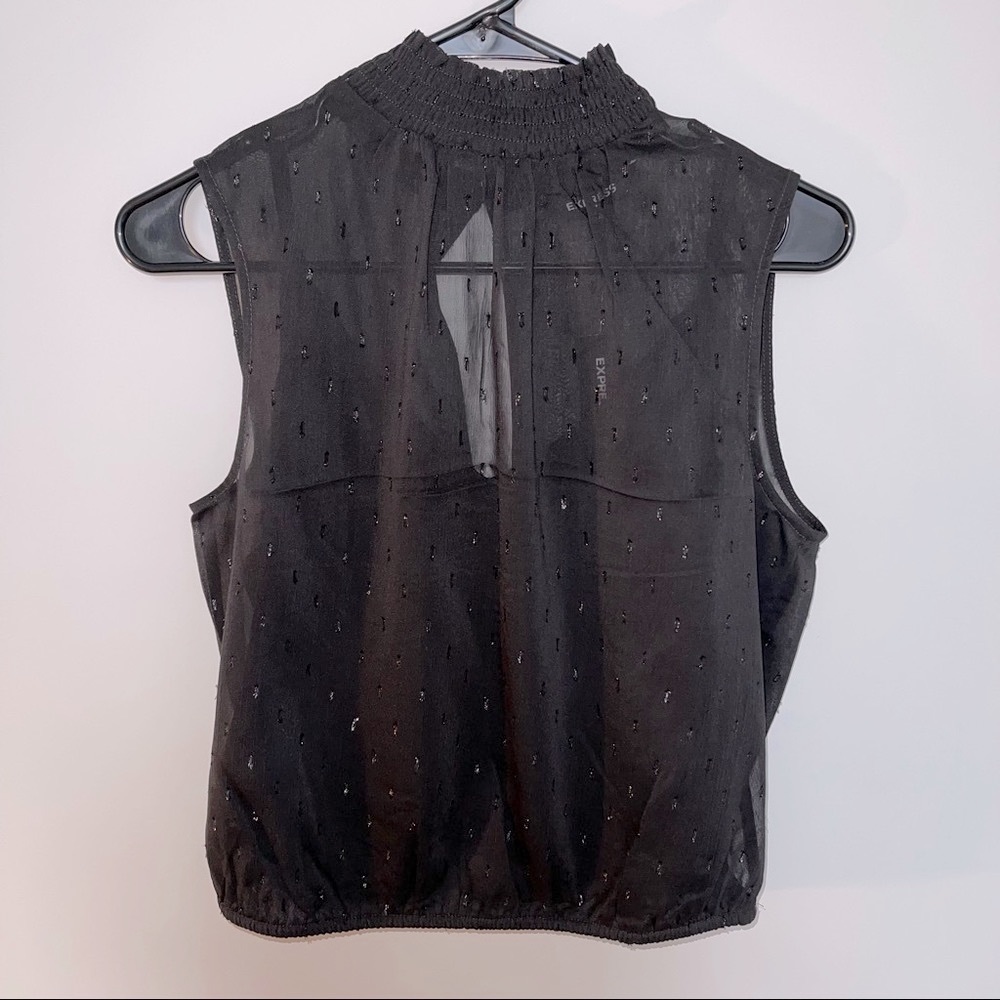 EXPRESS high neck blouse